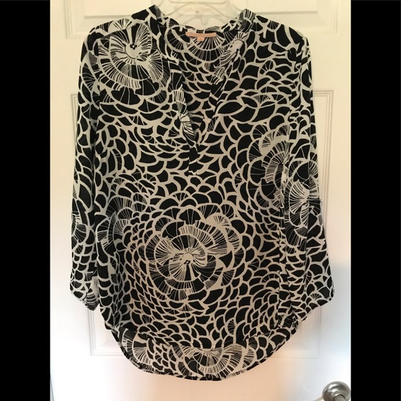 Gibson Latimer Floral Blouse, Top - Picture 1 of 3